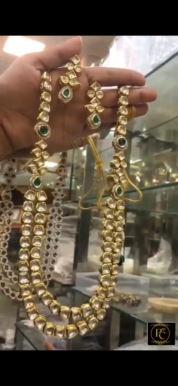 Long-kundan-set