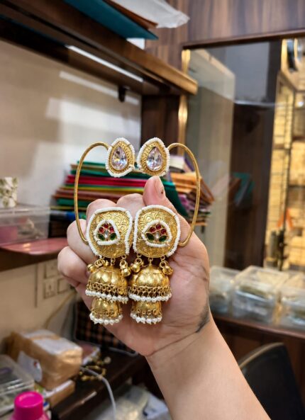Meher Peacock Jhumkas