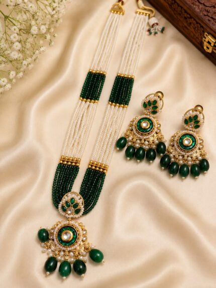 Rajsi Pearl Necklace Set