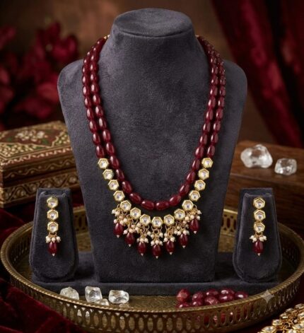 Long Kundan Necklace